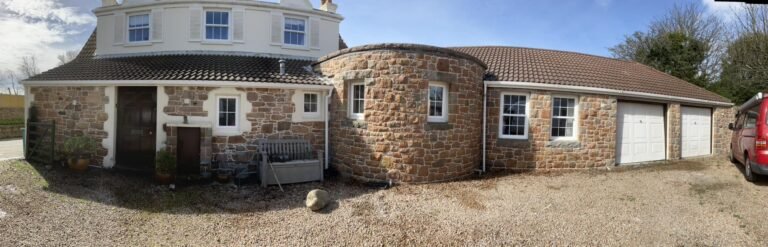 Lime Pointing Jersey House Panorama